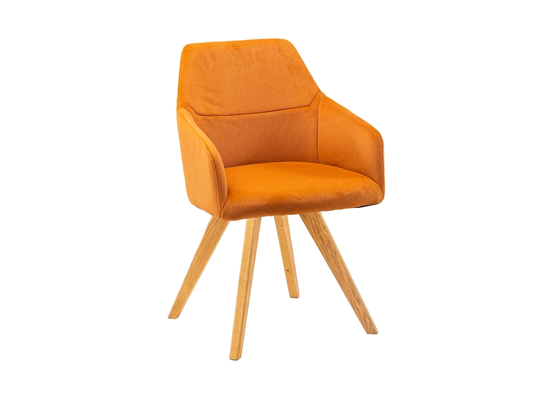 Chaise AROSA tissu orange