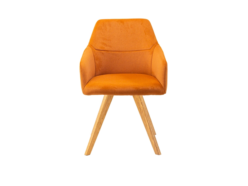 Chaise AROSA tissu orange