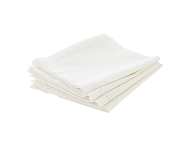 Serviette ISMY Baumwolle weiss