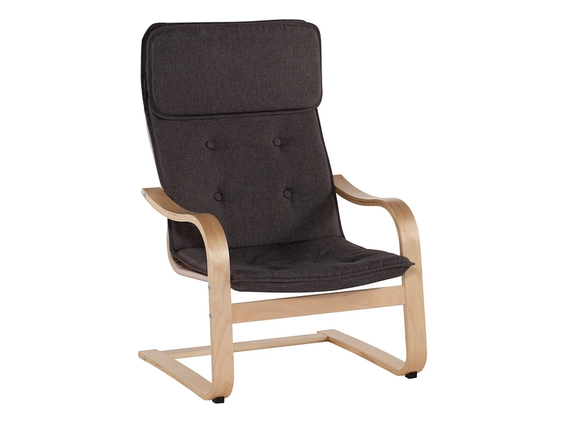 Coussin de fauteuil ZAP 148x54cm gris