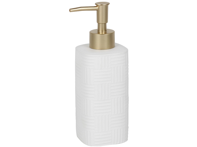 Dispenser di sapone DORIA bianco