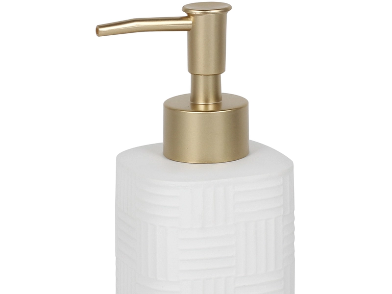 Dispenser di sapone DORIA bianco