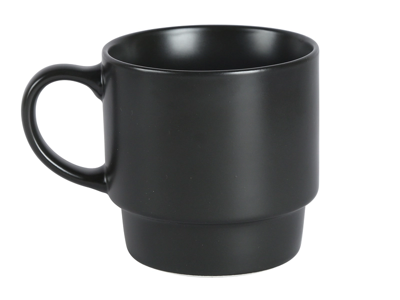 Kaffeebecher ALTURA 44cl Keramik schwarz