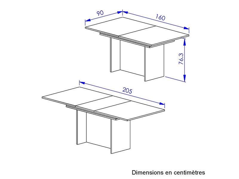 Table extensible RAFAËL