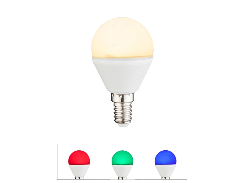 Lampadina LED multicolore E14 7W 470 Lumen