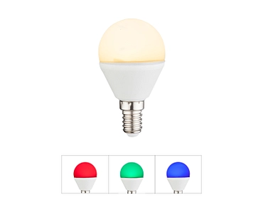Ampoule LED multicolore E14