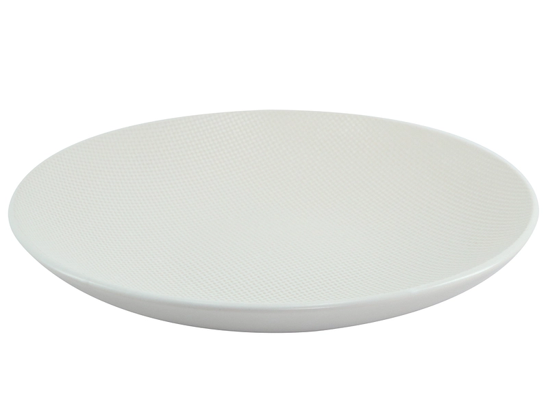 Assiette creuse VIVO céramique blanc