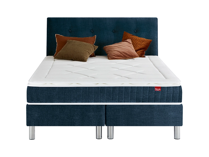 Boxspring EPEDA COLLECTION ELEGANCE COURCHEVEL II blu