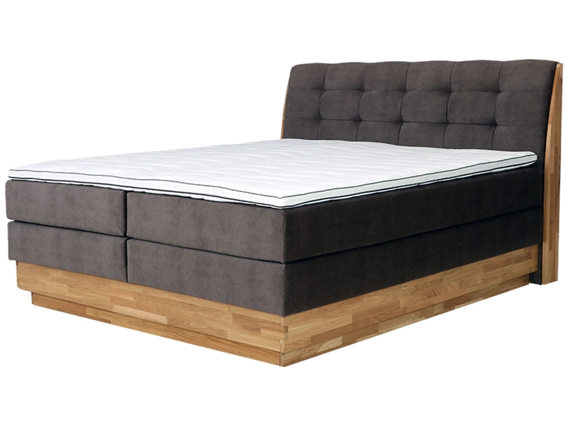 Boxspring ENGELBERG marrone