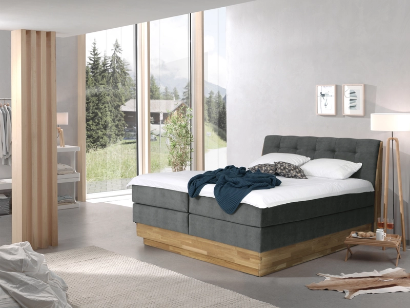 Boxspring ENGELBERG antracite