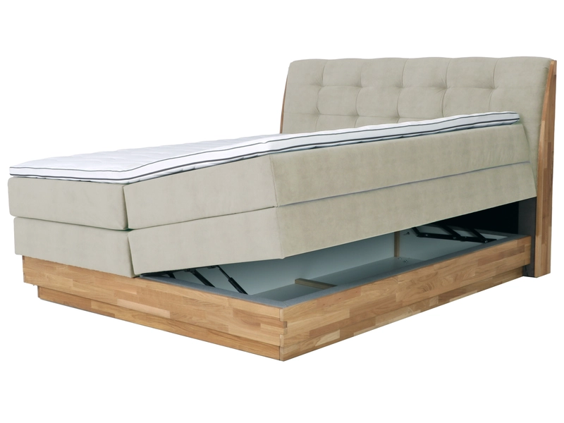 Boxspringbett ENGELBERG beige