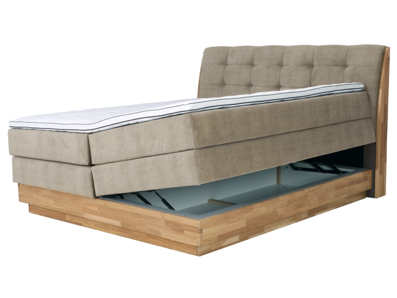 Boxspring ENGELBERG taupe