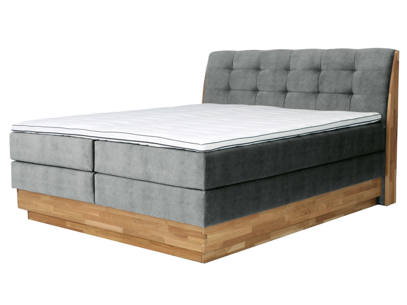 Boxspring ENGELBERG gris