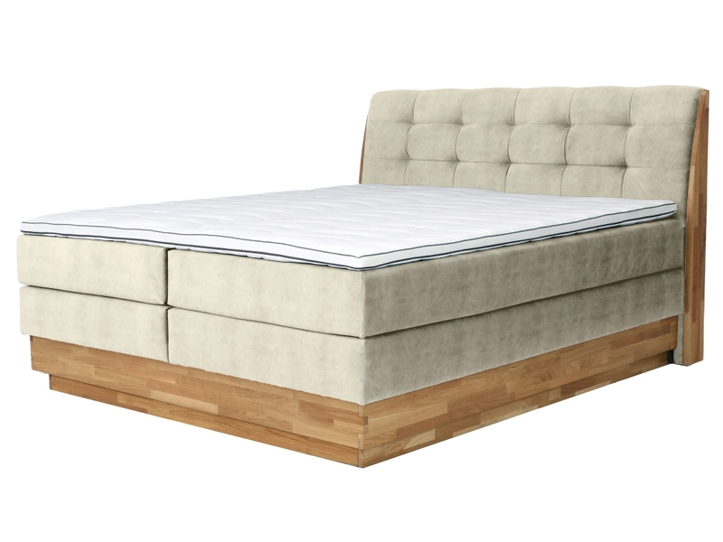 Boxspringbett ENGELBERG beige