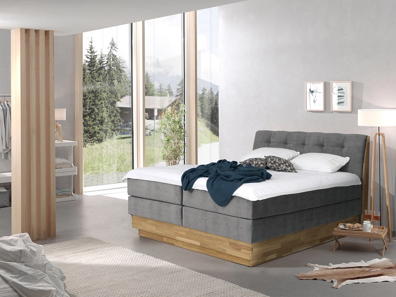 Boxspring ENGELBERG anthracite