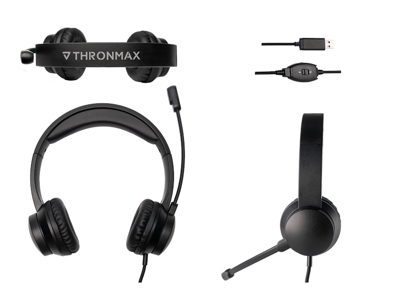 Kopfhörer mit Kabel THRONMAX