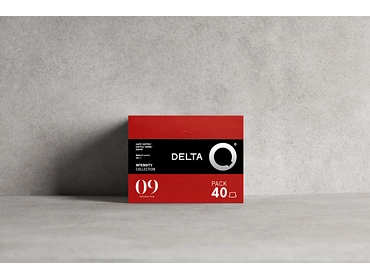 Kaffeekapseln Kapseln DELTA Pack XL QHARACTER