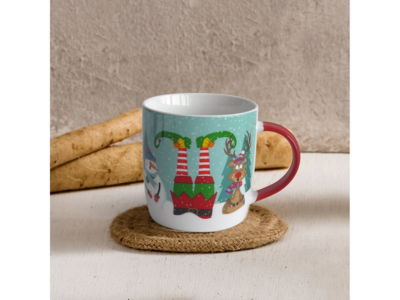 Kaffeebecher ELFMUG 36cl Porzellan mehrfarbig