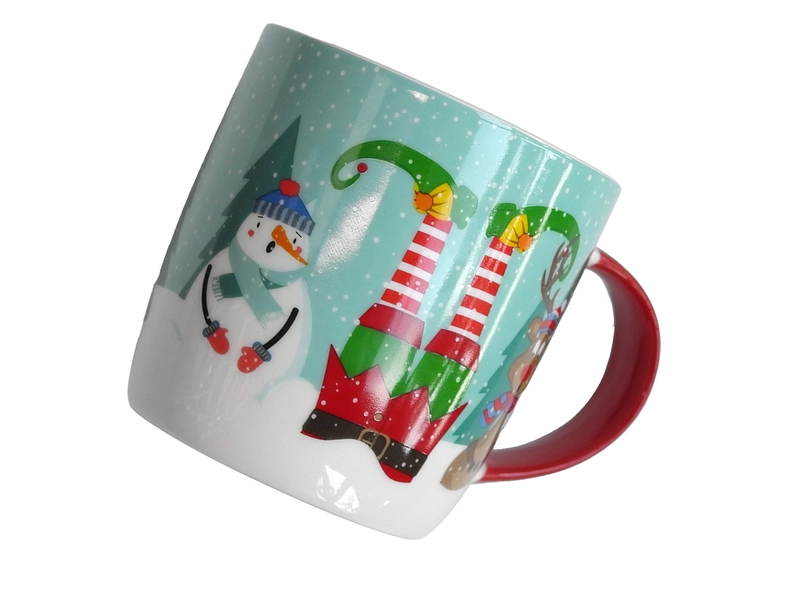 Kaffeebecher ELFMUG 36cl Porzellan mehrfarbig