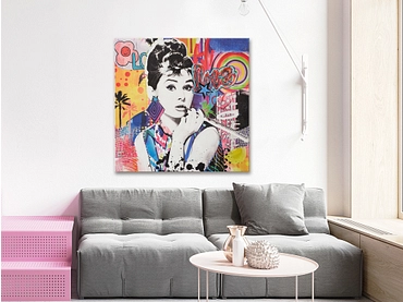 Leinwand AUDREY 1 Stück mehrfarbig
