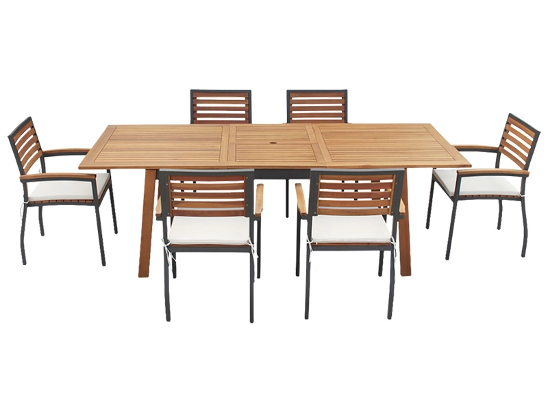 Set tavolo e sedie da giardino THOMAS