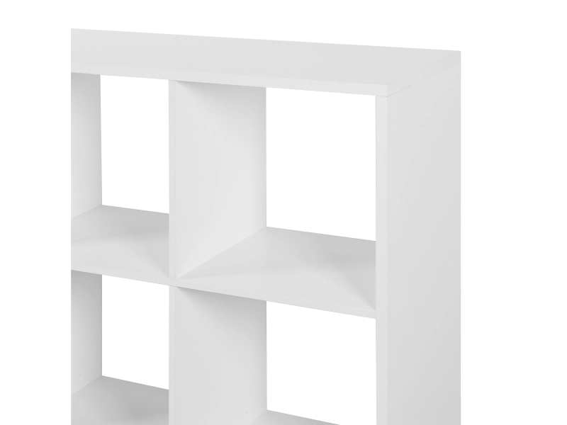 Mensola CUBO 29.5x107.2x107.3cm 9 compartimenti bianco