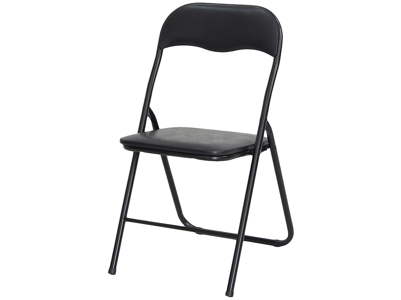Chaise pliante LILAS coloris noir - Conforama