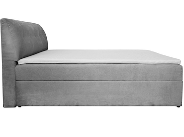 Boxspringbett CALIFORNIA grau