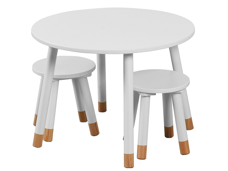 Set tavolo e sedie BAMBINI bianco