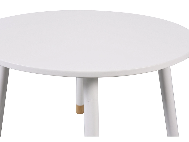 Set table et chaises BAMBINI blanc
