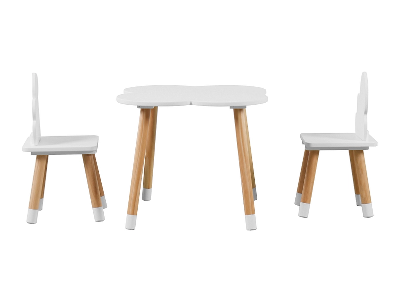 Set tavolo e sedie BAMBINI bianco