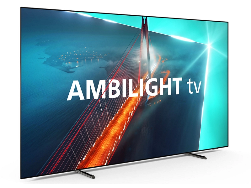 Ambilight TV OLED-Fernseher PHILIPS 55''/139 cm