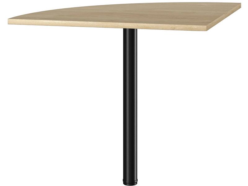 Piano ad angolo OFFICEO 80x80x74cm quercia