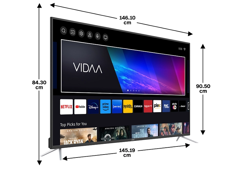 TV LED POLAROID 65''/165 cm