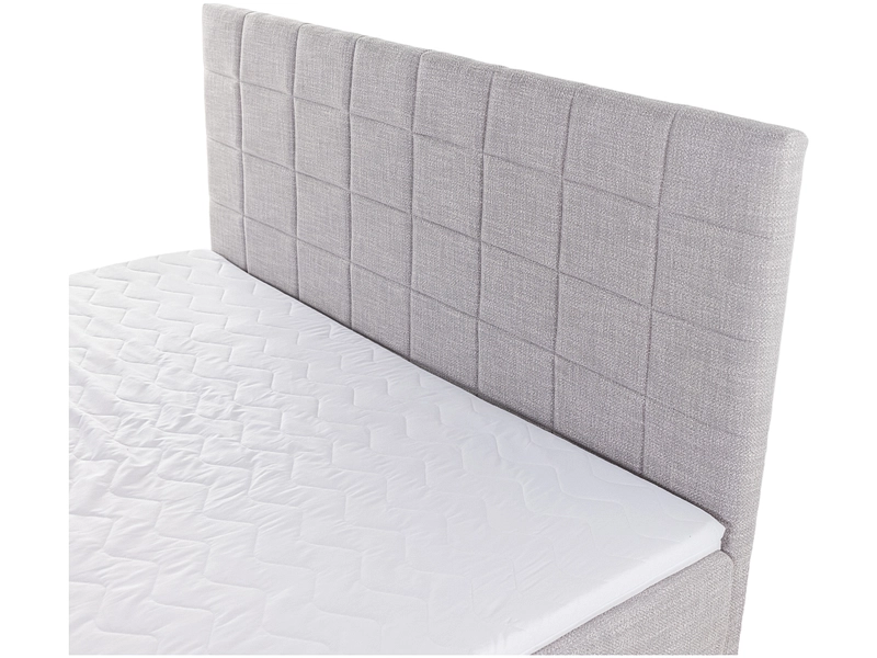 Boxspring TOMA grigio chiaro