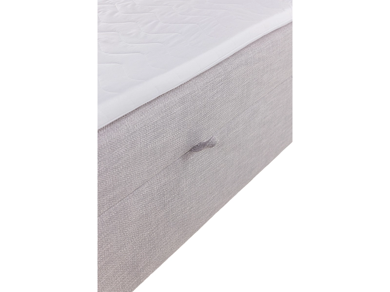 Boxspring TOMA grigio chiaro