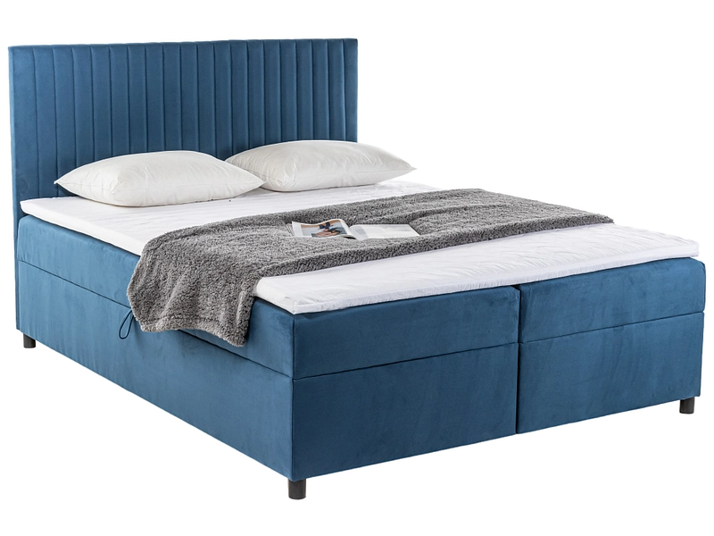 Boxspring ELIOTT blu navy