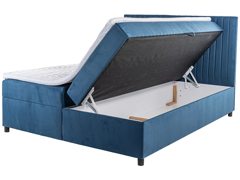 Boxspring ELIOTT blu navy