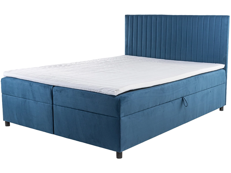 Boxspring ELIOTT blu navy