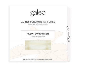 Carrés fondants parfumés GALEO ARENA fleur d'oranger