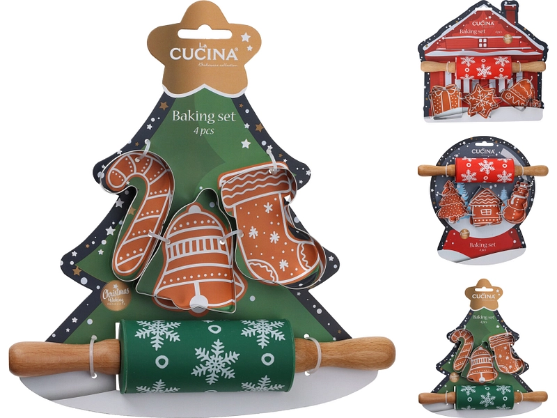 Set pasticceria FESTIF 4.5 cm x 23 cm x 24.5 cm Set pasticceria FESTIF 4.5 cm x 23 cm x 24.5 cm