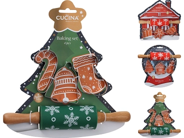 Set patisserie FESTIF 4.5 cm x 23 cm x 24.5 cm