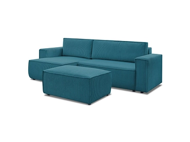 Ecksofa mit Hocker BOBOCHIC NIHAD