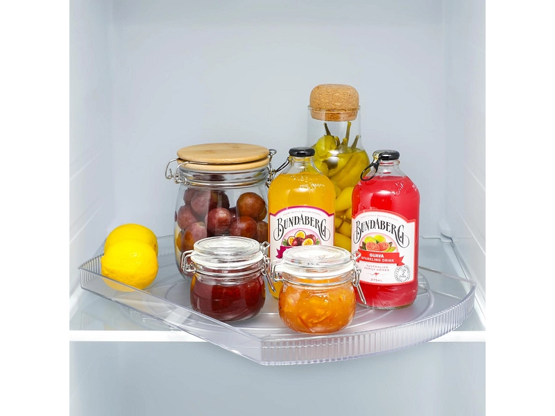 Drehplatte Kühlschrank Ablage ALISON durchsichtig