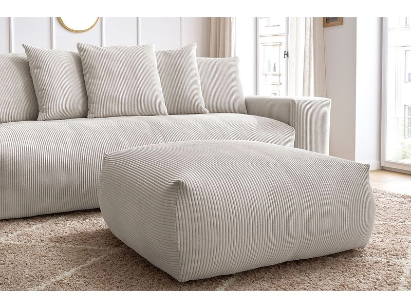 Sofa mit Hocker BOBOCHIC VOLTAIRE