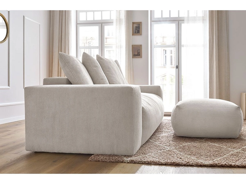 Sofa mit Hocker BOBOCHIC VOLTAIRE