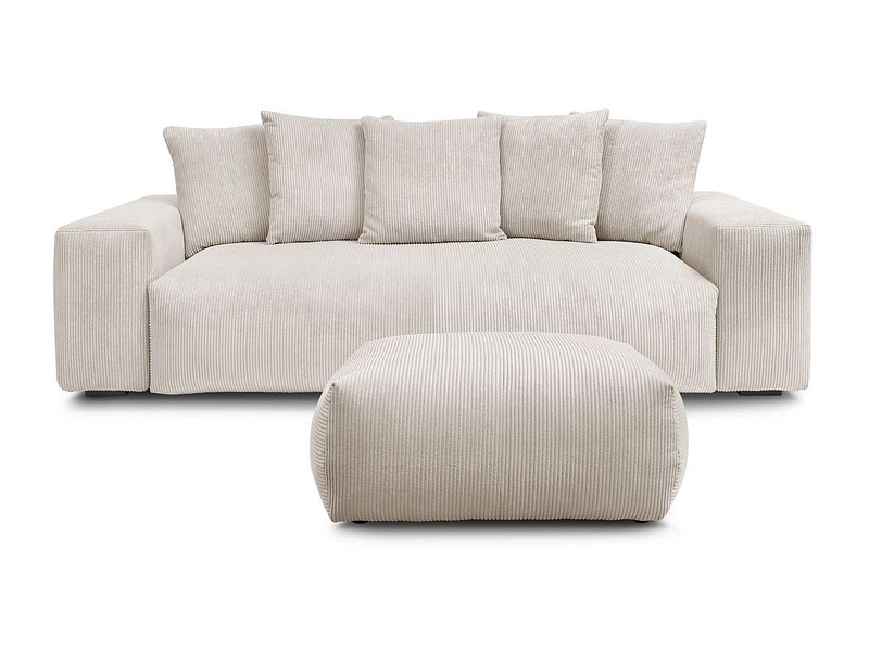 Sofa mit Hocker BOBOCHIC VOLTAIRE