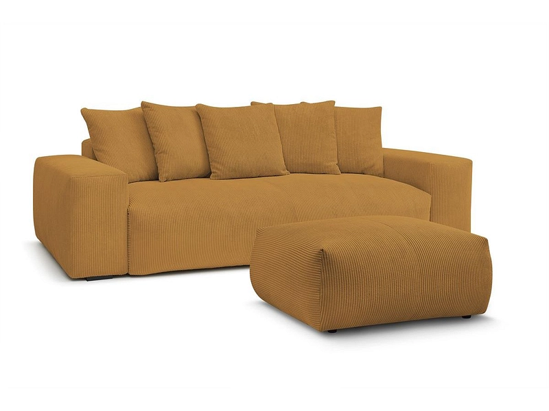 Sofa mit Hocker BOBOCHIC VOLTAIRE