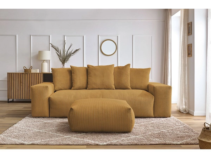 Sofa mit Hocker BOBOCHIC VOLTAIRE