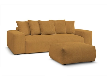 Sofa mit Hocker BOBOCHIC VOLTAIRE